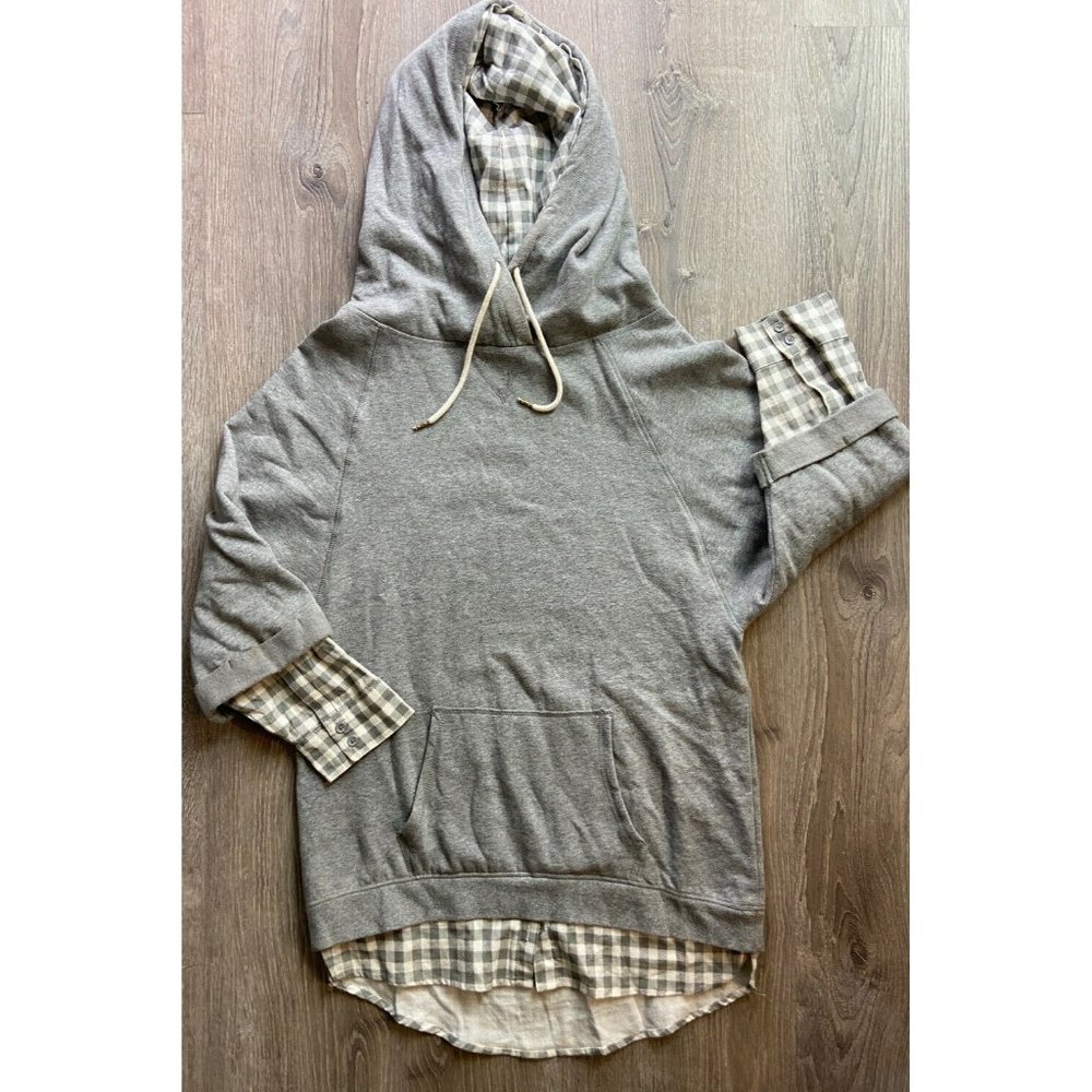 Honeydew Lounge Town Fleece And Flannel Hoodie